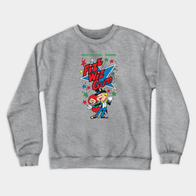 Fizz Wiz Gum Crewneck Sweatshirt by Chewbaccadoll